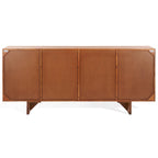Buffet en bois d'acacia 4 tiroirs Hewitt - 68L x 18P x 30H