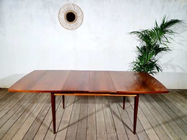 Table scandinave palissandre RIO vintage